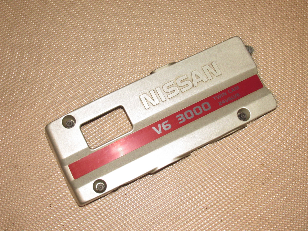 Nissan z34V6 VVEL エンジンカバー 1990-1996 NISSAN 300ZX Z32 OEM ENGINE COVER NON-TURBO V6