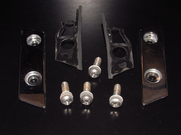 99-05 Mazda Miata OEM Chrome Hardtop Frankenstein Plate Rear Deck Striker