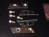 99-05 Mazda Miata OEM Chrome Hardtop Frankenstein Plate Rear Deck Striker