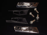 99-05 Mazda Miata OEM Chrome Hardtop Frankenstein Plate Rear Deck Striker
