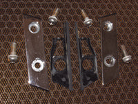 99-05 Mazda Miata OEM Chrome Hardtop Frankenstein Plate Rear Deck Striker