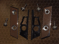 99-05 Mazda Miata OEM Chrome Hardtop Frankenstein Plate Rear Deck Striker