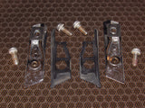 99-05 Mazda Miata OEM Chrome Hardtop Frankenstein Plate Rear Deck Striker