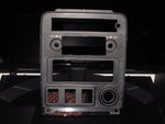 79-80 Mazda RX7 OEM Dash Center Console Radio HVAC Bezel