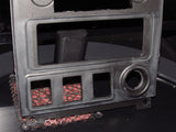 79-80 Mazda RX7 OEM Dash Center Console Radio HVAC Bezel