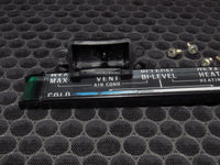 79-80 Mazda RX7 OEM HVAC Climate Control Display Indicator Lens Plate