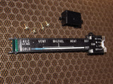 79-80 Mazda RX7 OEM HVAC Climate Control Display Indicator Lens Plate