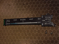 79-80 Mazda RX7 OEM HVAC Climate Control Display Indicator Lens Plate
