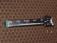 79-80 Mazda RX7 OEM HVAC Climate Control Display Indicator Lens Plate