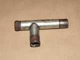 79-85 Mazda RX7 OEM Engine Rear Housing 3 Way Water Tube