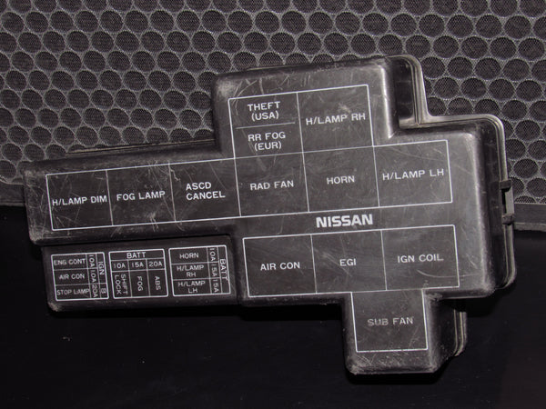 90-96 Nissan 300ZX OEM Engine Relay Fuse Box Cover