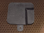 82-89 Chevrolet Camaro OEM Interior Fuse Box Cover