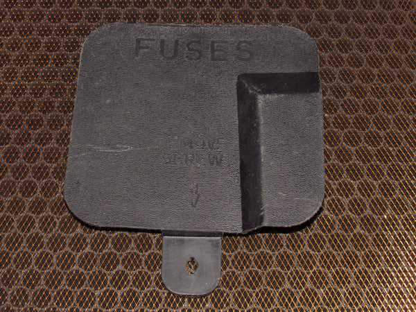 82-89 Chevrolet Camaro OEM Interior Fuse Box Cover
