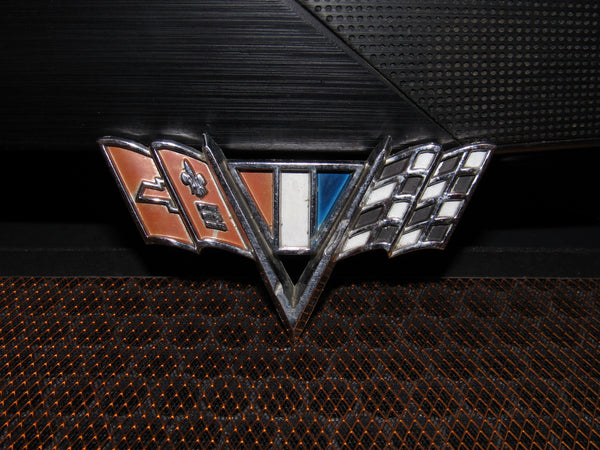 64 65 66 67 Chevrolet Corvette OEM Fender Emblem Badge