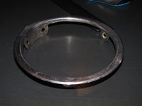 66 Chevrolet Corvette OEM Gas Fuel Door Cover Chrome Bezel