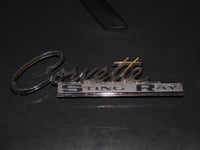 63 64 65 Chevrolet Corvette OEM Rear Stingray Emblem Badge