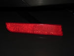 08-15 Mitsubishi Lancer EVO OEM Rear Bumper Light Reflector Lens - Left