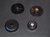 83 84 85 Porsche 944 OEM Climate Control A/C Switch Knob & Bezel