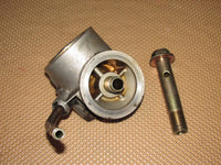 89 90 91 92 Toyota Supra Turbo OEM Engine Oil Filter Block Adapter - 7MGTE