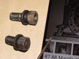 86-91 Mazda RX7 Engine Intermediate Housing Mount Stud Bolt Nut