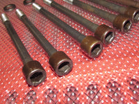 84 85 86 Nissan 300zx OEM Engine Cylinder Head Bolt - Left Set