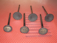 84 85 86 Nissan 300zx OEM Engine Intake & Exhaust Valve - Left Set