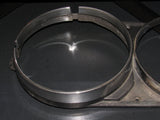 76 77 Toyota Celica OEM Headlight Chrome Bezel Cover - Left