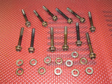 84 85 86 Nissan 300zx OEM Engine Valve Lifter Guide Mounting Bolt - Right Set