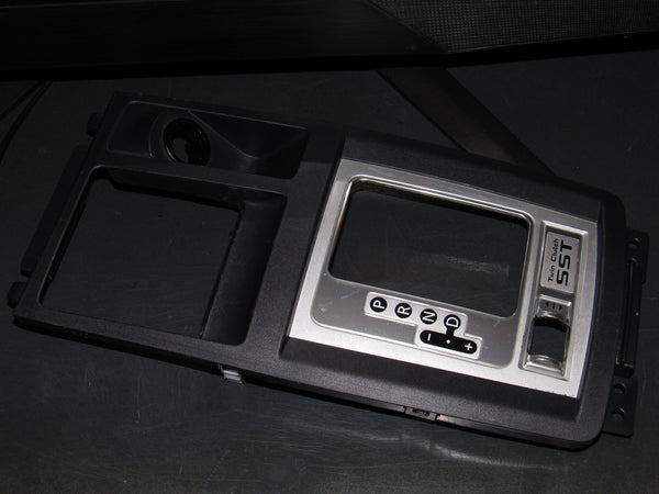 08-15 Mitsubishi Lancer EVO OEM Console A/T Shifter Bezel Trim Cover