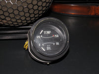72 73 Datsun 240z OEM Temperature Temp & Oil Gauge Meter