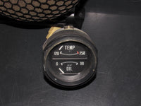 72 73 Datsun 240z OEM Temperature Temp & Oil Gauge Meter