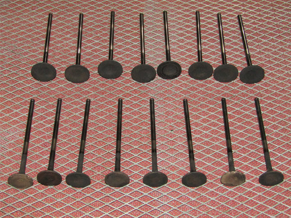 93 94 95 96 97 Honda Del Sol SI VTEC D16Z6 OEM Engine Cylinder Head Intake & Exhaust Valve