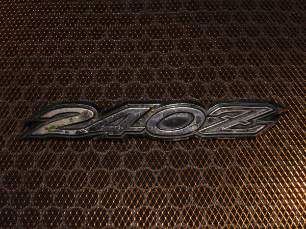 72 73 Datsun 240z OEM Rear Hatch Door Trunk Emblem Badge