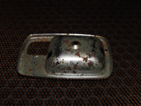 72 73 Datsun 240z OEM Interior Door Handle Bezel Cover Trim - Left