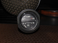72 73 Datsun 240z OEM Temperature Temp & Oil Gauge Meter