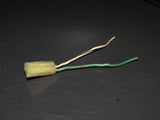 87 88 89 Toyota MR2 OEM License Plate Light Bulb Socket Pigtail Harness Plug - Right