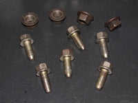 86 87 88 Mazda RX7 OEM Front Sub Frame Crossmember Mounting Bolt & Lock Nut