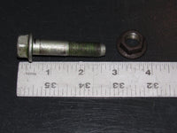 89 90 91 Mazda RX7 OEM Front Shock Strut Lower Mounting Bolt & Lock Nut