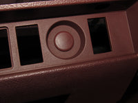 84 85 Mazda RX7 OEM Dash Fog Light Switch Delete Filler Cap Cover Trim