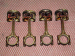 96 97 98 99 00 Honda Civic OEM D15Z4 None Vtec Engine Piston & Rod Set