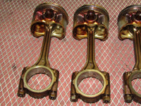 96 97 98 99 00 Honda Civic OEM D15Z4 None Vtec Engine Piston & Rod Set