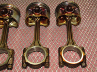 96 97 98 99 00 Honda Civic OEM D15Z4 None Vtec Engine Piston & Rod Set