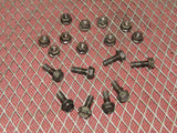 96 97 98 99 00 Honda Civic OEM D15Z4 None Vtec Oil Pan Mounting Bolt Set
