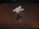 99 00 Mazda Miata OEM Center Console Arm Rest Cover Lock Cylinder & Key