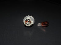 97 98 Toyota Supra OEM Front Bumper Turn Signal Corner Light Bulb Socket - Left