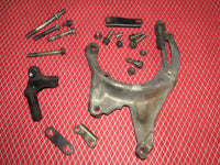 92-93 Toyota Camry OEM V6 Alternator Bracket - Set