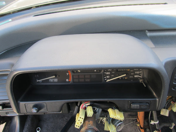 88 89 Honda CRX OEM Dash Instrument Cluster Speedometer Cover