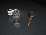 88 89 90 91 Honda CRX OEM Door Lock Cylinder Tumbler & Key - Left
