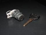 88 89 90 91 Honda CRX OEM Door Lock Cylinder Tumbler & Key - Left