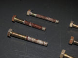 90 91 92 93 94 95 96 97 Mazda Miata OEM Headlight Motor Mounting Bolt Set